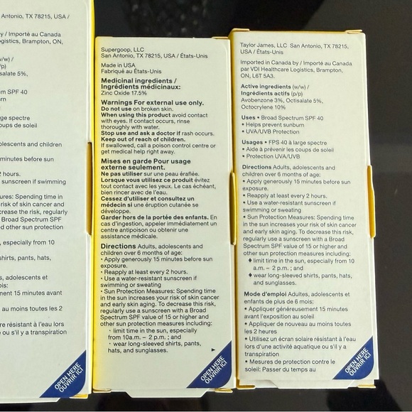 Lot of 3 Supergoop! Glowscreen SPF 40 Lotion & sheer screen SPF 30 - Picture 6 of 6